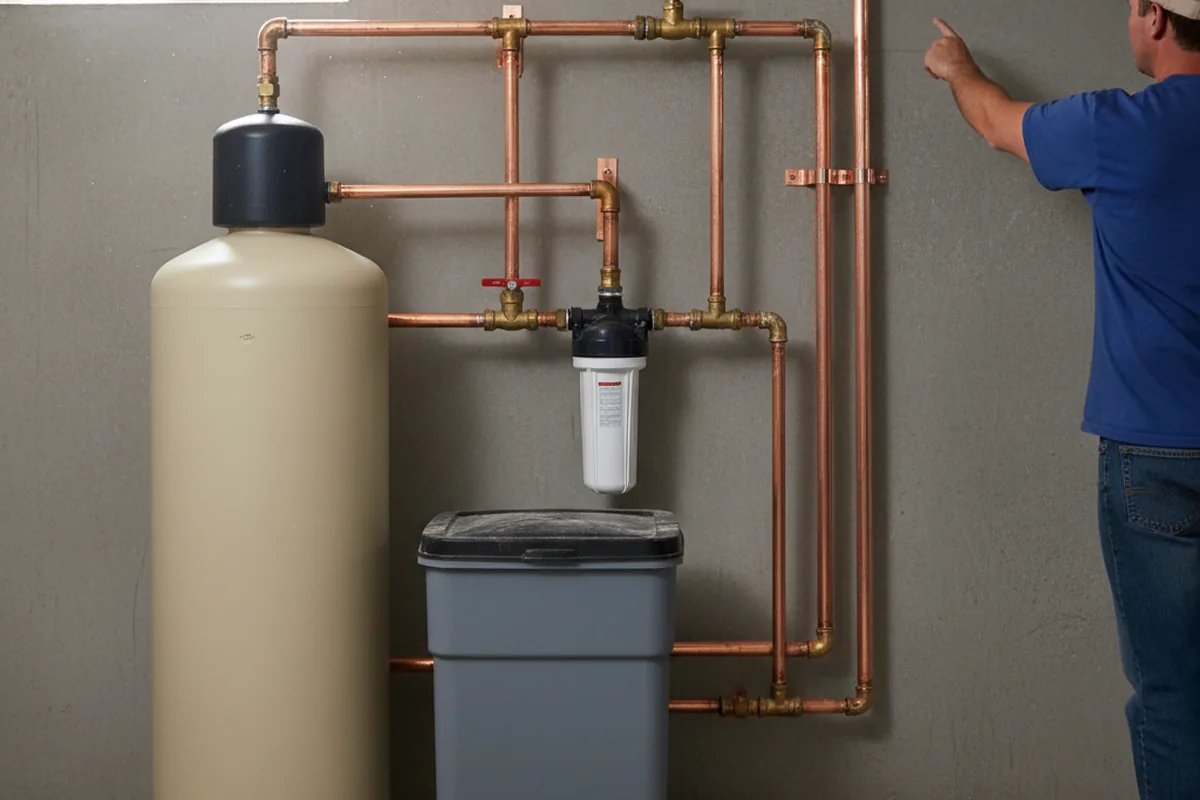 Whole-house water treatment system installed in Catonsville
